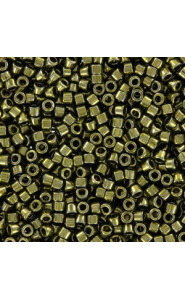 Miyuki delica Beads 11/0 - Galvanized Olive DB-456